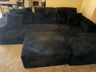 Black couches