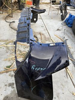 toyota sienna 2021-2025 rear bumper