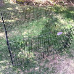 Midwest Products Dog Wire Metal Exercise Fence Play Pen 24"H with Gate
