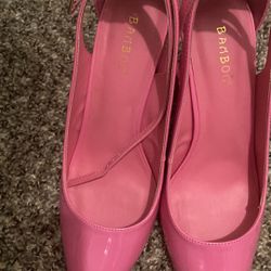 Pink Heels Size 7.5