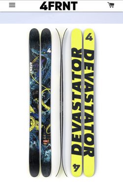 小学生'4FRNT DEVASTATOR 'スキー 147cm JR 子供/女性 4FRNT Devastator - All Mountain Freeride Ski – 4FRNT Skis