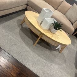 MARIKO OVAL COFFEE TABLE Living Spaces 