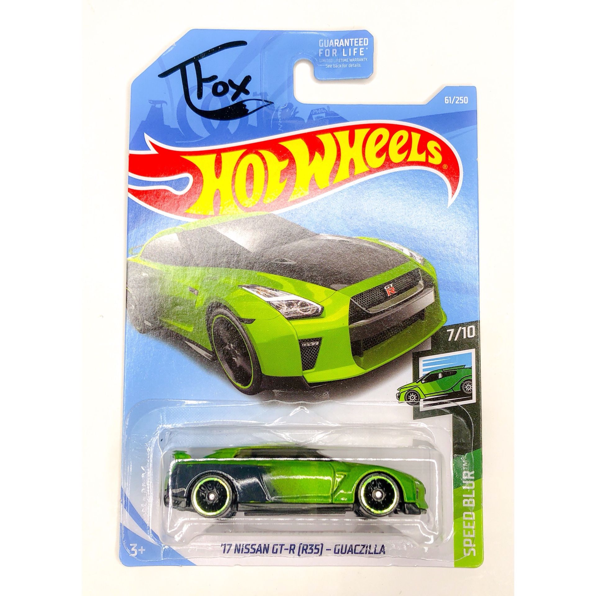 2019 Hot Wheels ‘17 Nissan GT-R Guaczilla