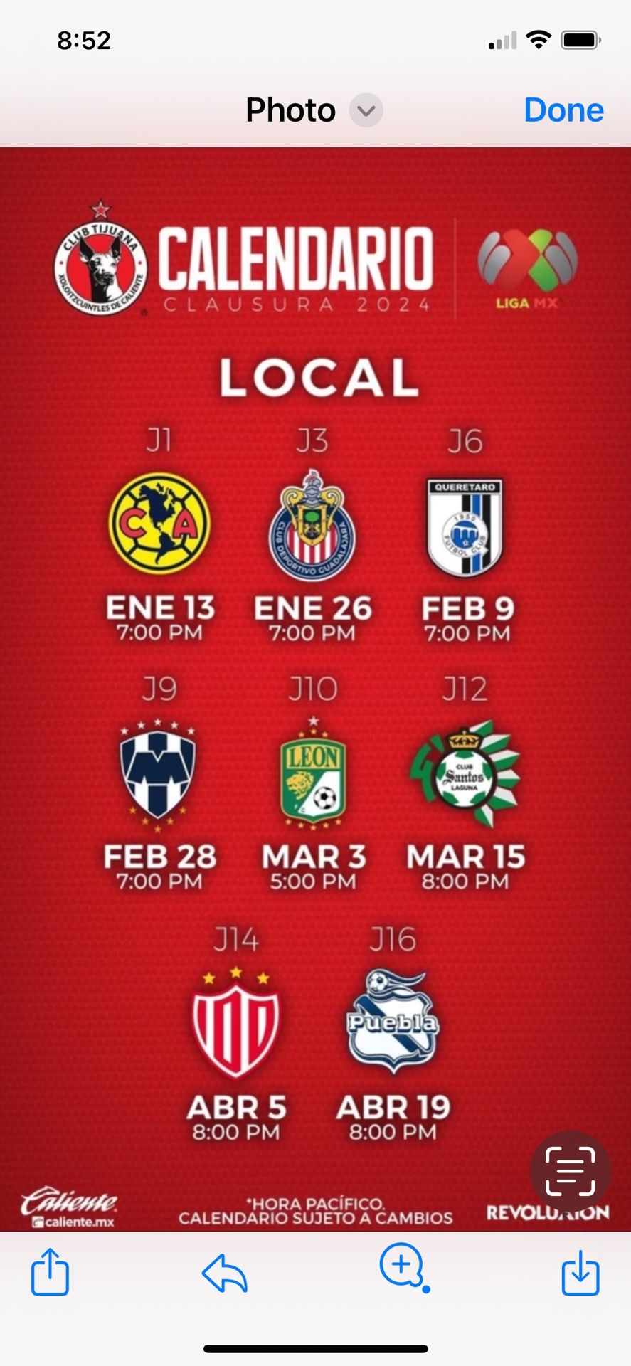 Xolos Tickets Vs America Friday 1/13/24 7:00 Pm