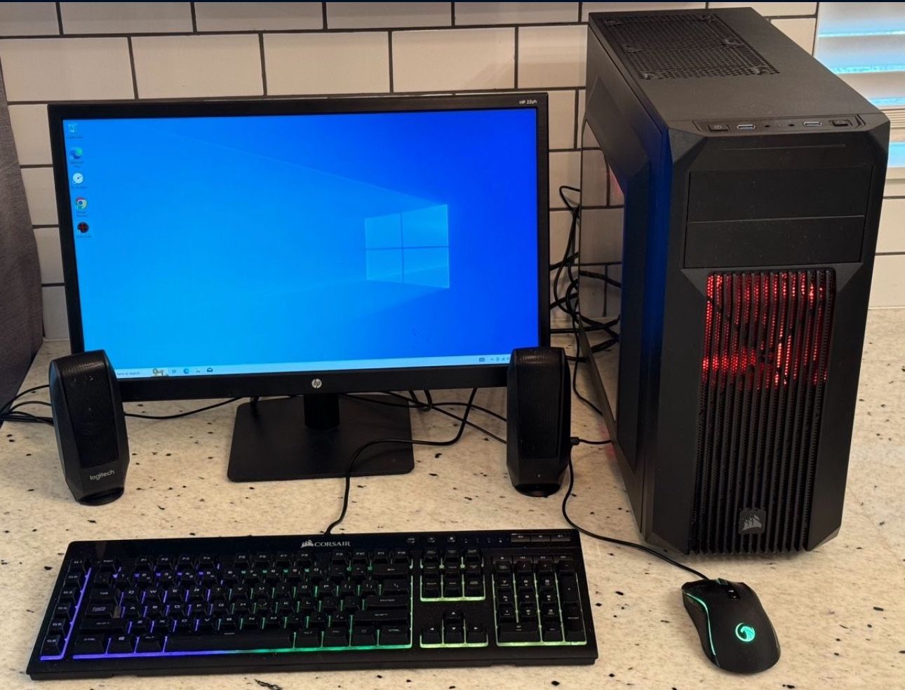 Custom Gaming Computer (i7-4770k,16GB, 120gb SSD, 1TB HDD, RX580 GPU)