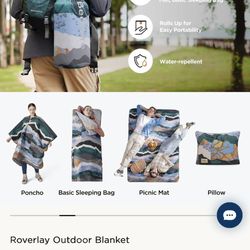 BEDSURE Roverlay Outdoor Blanket 