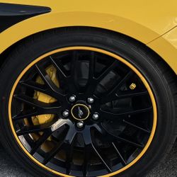 Mustang Rims PP1 5x114 With Tires 