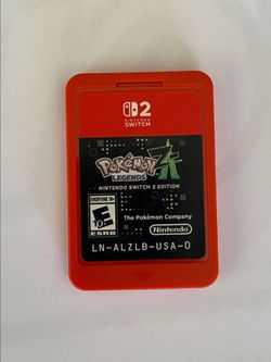 Pokemon Legends Z-A Nintendo Switch Game Cartridge