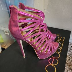 Pink HEELS Size 9.5