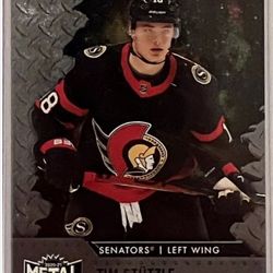 2020-21 Skybox Metal Universe TIM STUTZLE RC Rookies Spectrum #140 Senators