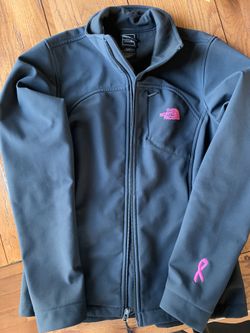 The north face apex bionic pink ribbon jacket