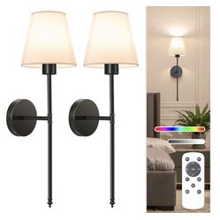 Rechargeable Wall Sconces Set Of 2