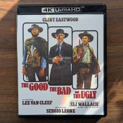 The Good, the Bad and the Ugly 4K (Ultra HD, 1966)
