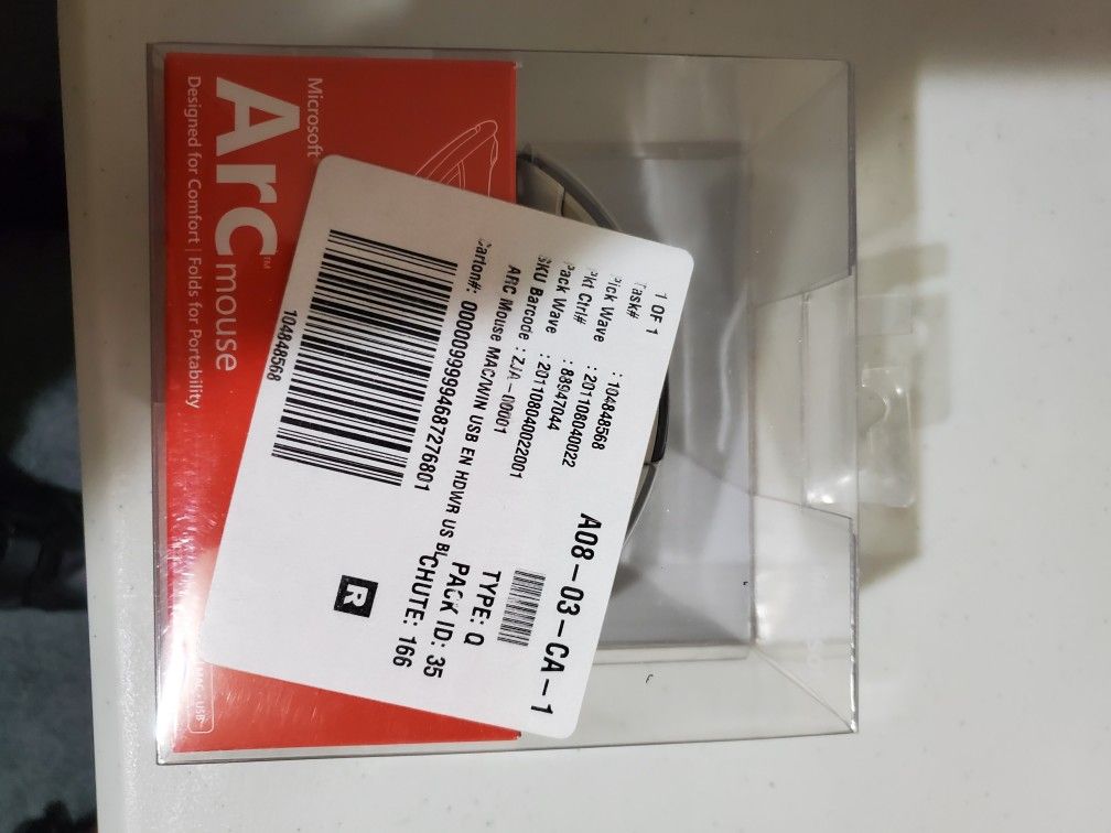 Microsoft WIRELESS ARC MOUSE