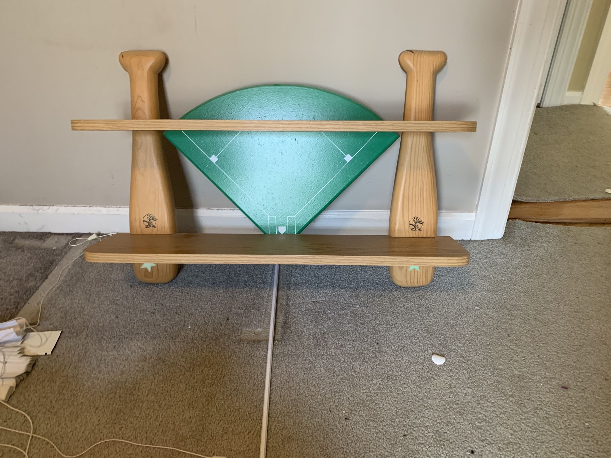 Baseball Wall Shelf