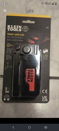 Klein Tools Pocket Laser Level 93PTL
