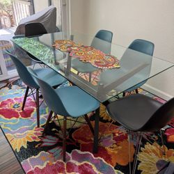 Dining room table with chair chairs