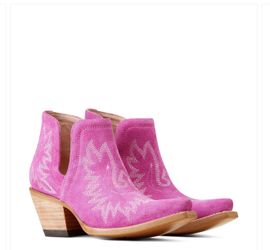 Ariat Pink western booties