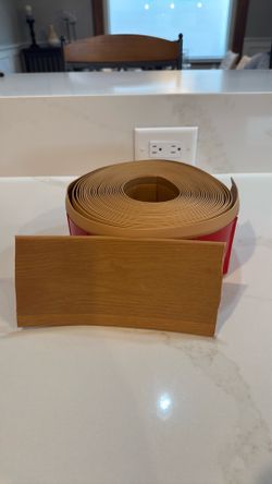 Rubber baseboard