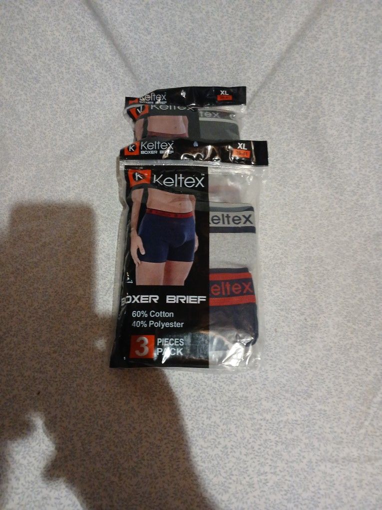 Keltex Boxer Brief 5 Pack XL 39-41