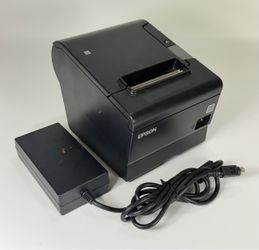 Epson TM-T88VI M338A POS Compact Thermal Receipt Printer - LAN USB RS232