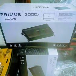 Primus Infinty 600 Watts 2 Channel Amplifier Brand New In The Box
