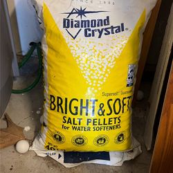 Salt pellets for water softener
