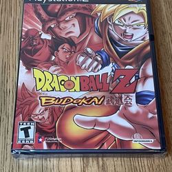 Dragon Ball Z Budokai Brand New Sealed Sony PlayStation 2, 2002 PS2 Black Label