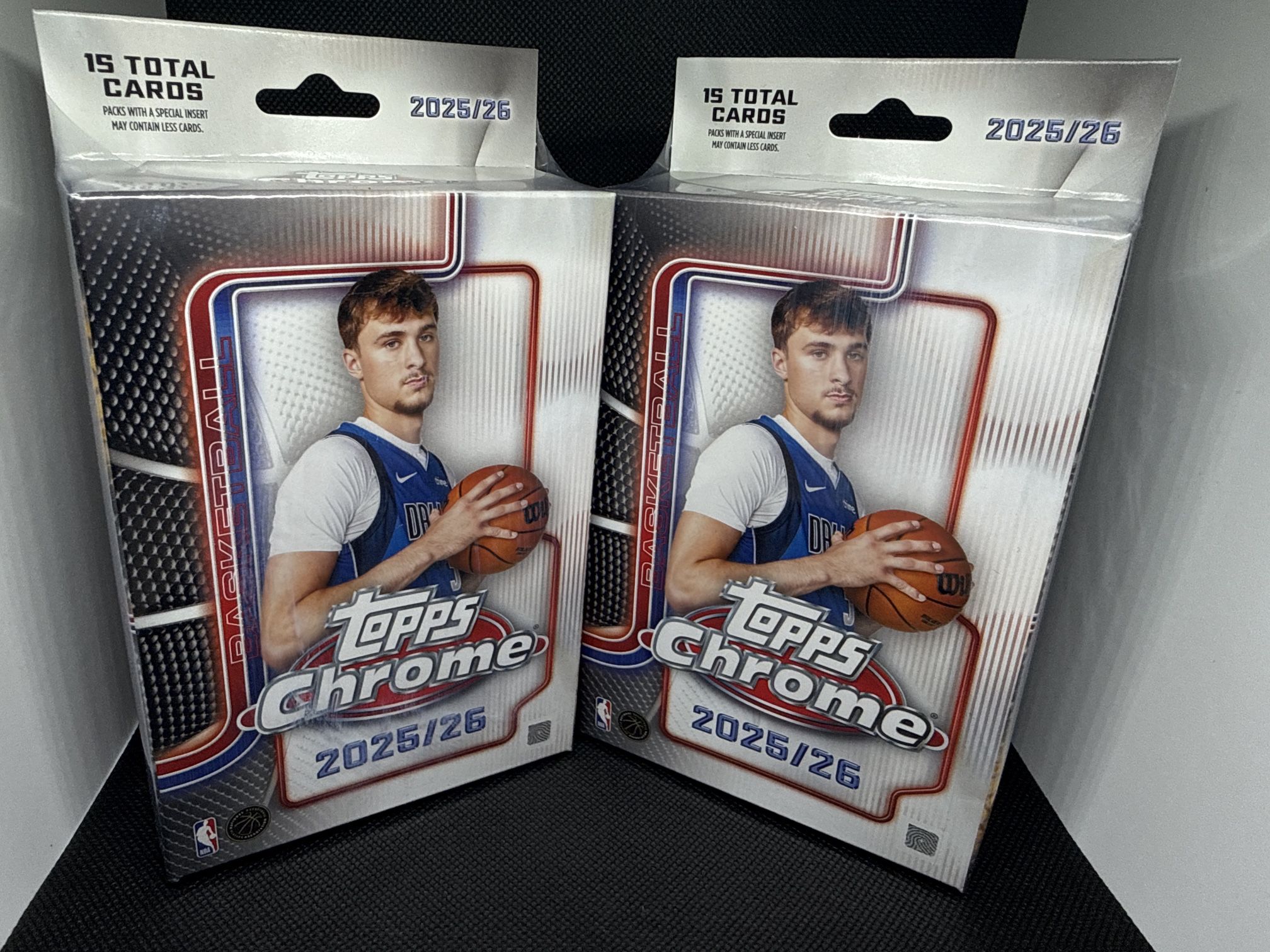 2025/26 Topps Chrome NBA Basketball Trading Cards — Hanger