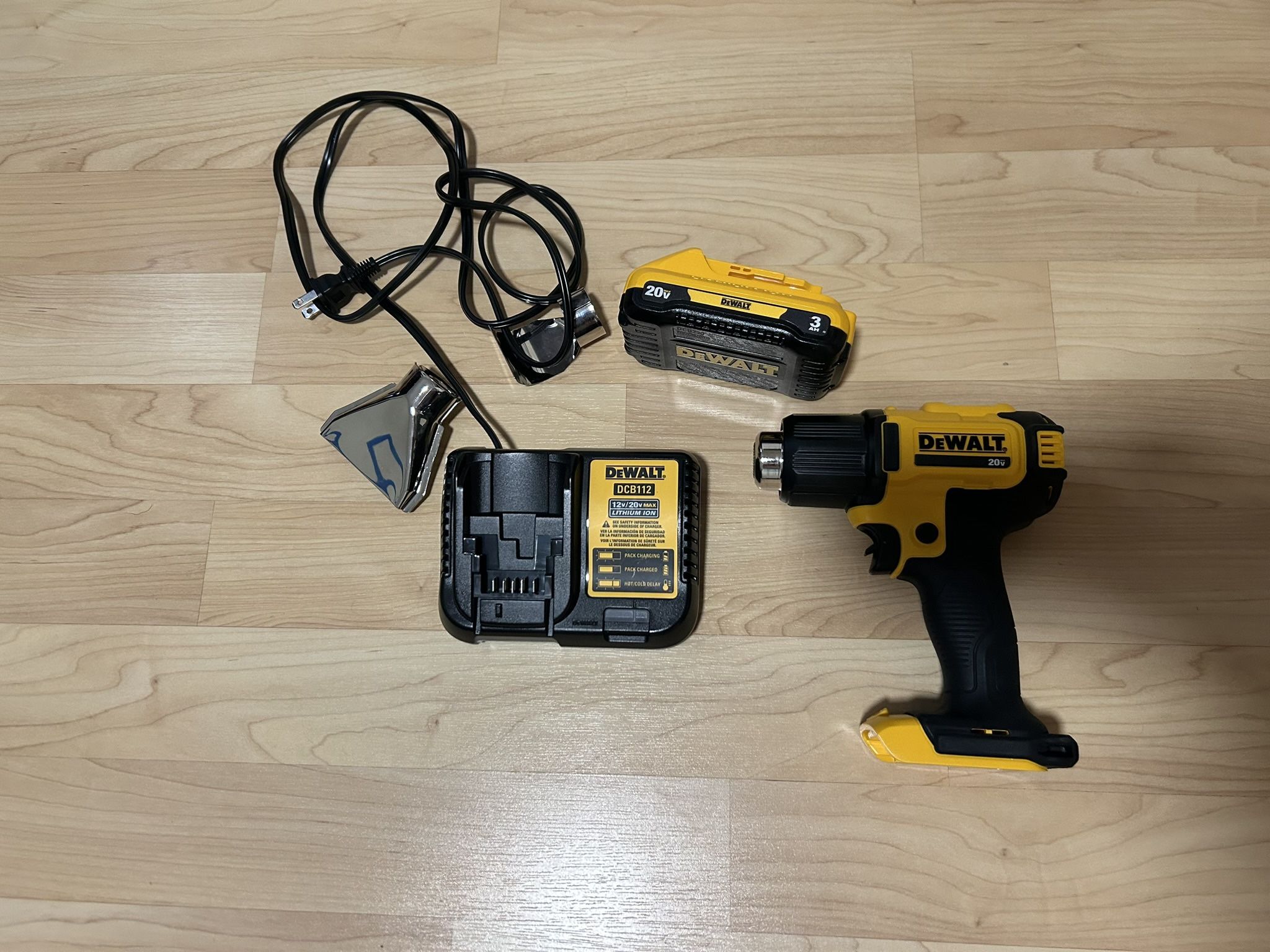 DeWalt 20V Max Cordless Heat Gun With Battery And Charger