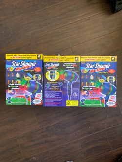 3 Projection Christmas Lights