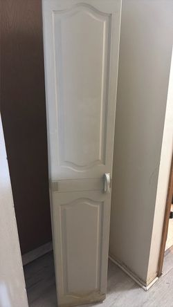 One door closet