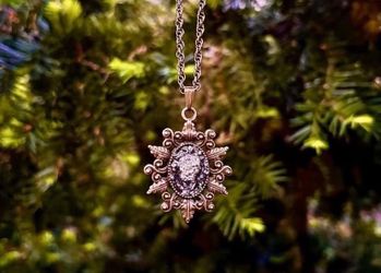 Pyrite talisman necklace