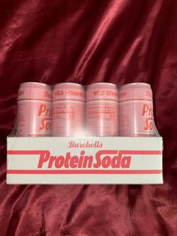 Barebells Protein Soda in Wild Strawberry