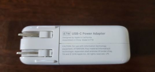 Apple 87W A1719 Charger