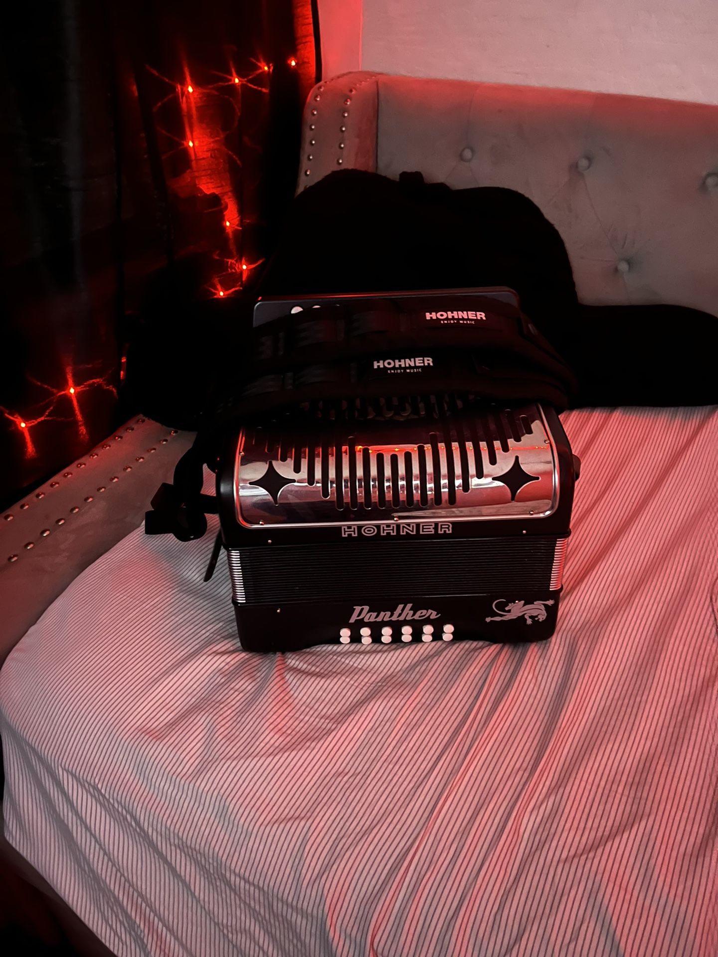 Hohner Panther Button According