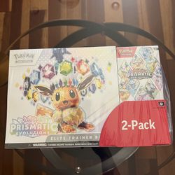 Pokemon TCG Prismatic Evolutions Elite Trainer Box+Booster Bundle