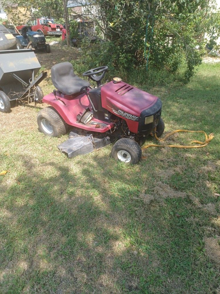 The Sun Is Coming Out, Get Ready Early. Mechanic Special Riding Mower