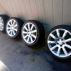 19' STOCK BUICK RIMS & TIRES..