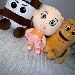 Brainrot Plushies  $38 EACHH