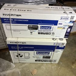 Mini Split Air Conditioner with Heat, 12k BTU, 1 Ton, Smart, Boreal 