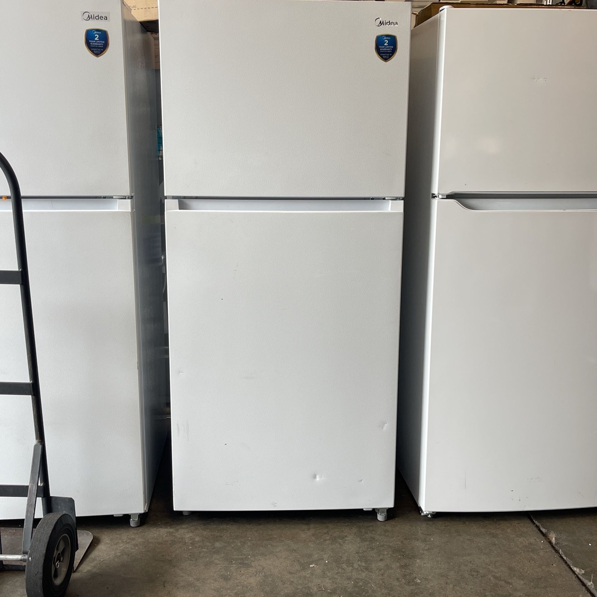30” New White Fridge