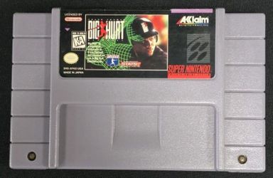 SNES: FRANK THOMAS BIG HURT BASEBALL
