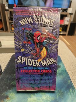 1991 Marvel Comic Images Spiderman Todd McFarlane Era Trading Cards Box.SEALED!