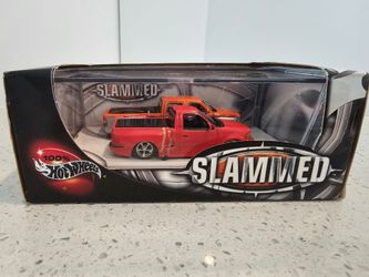 100% Hot Wheels "Slammed" Truck 2-Car Set - Brand New In Box