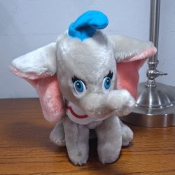 Like New! Vintage DUMBO Disneyland Plush Stuffed Animal 1980s 10” Inch