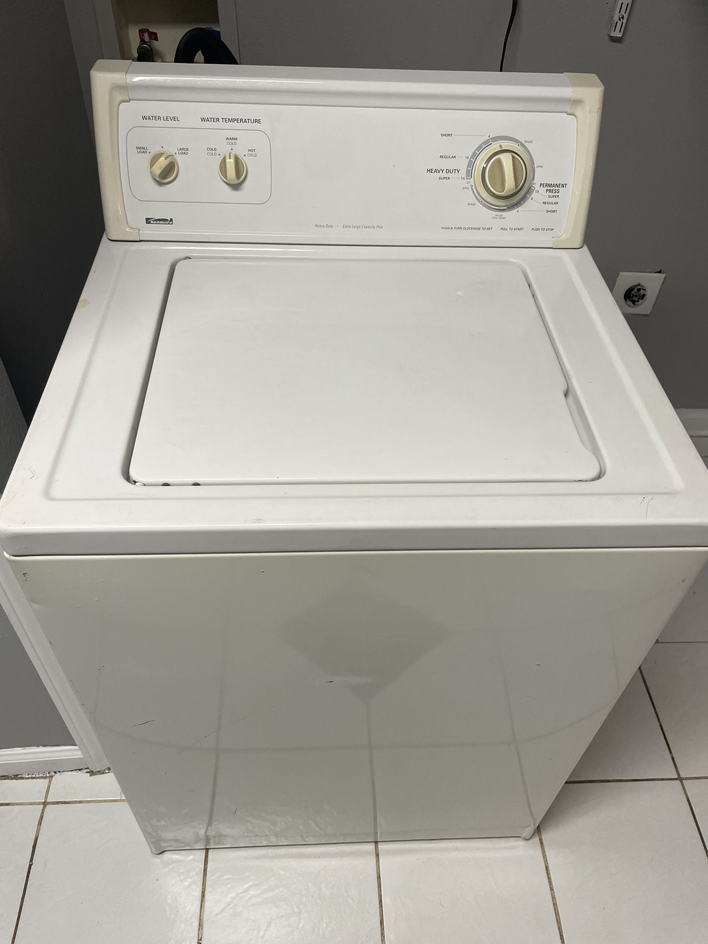 KENMORE WASHER ON SALE TODAY!! WARRANTY INCLUDED!!