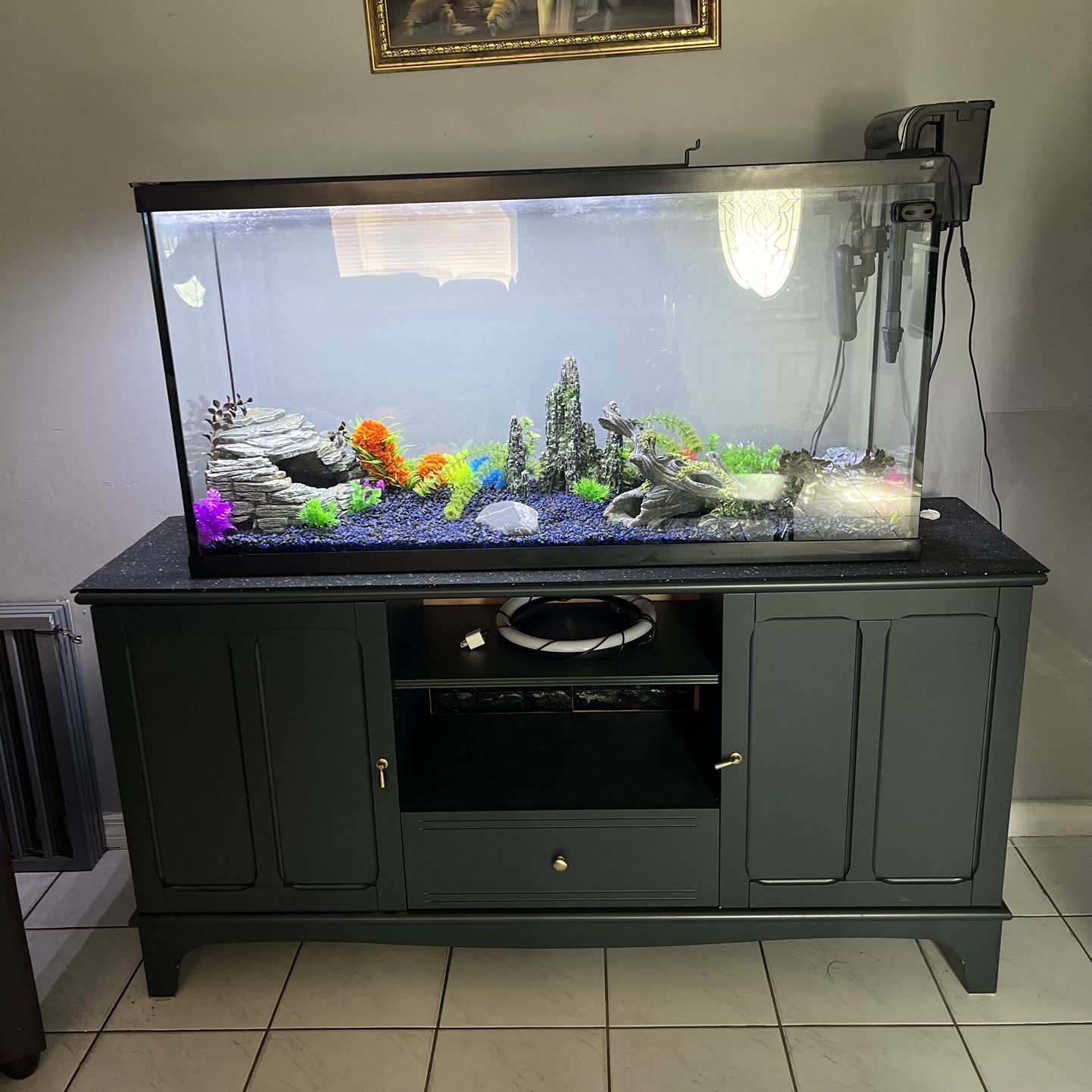 55 Gallon Fish Tank With Stand 