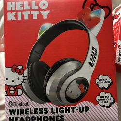 Hello kitty head phones