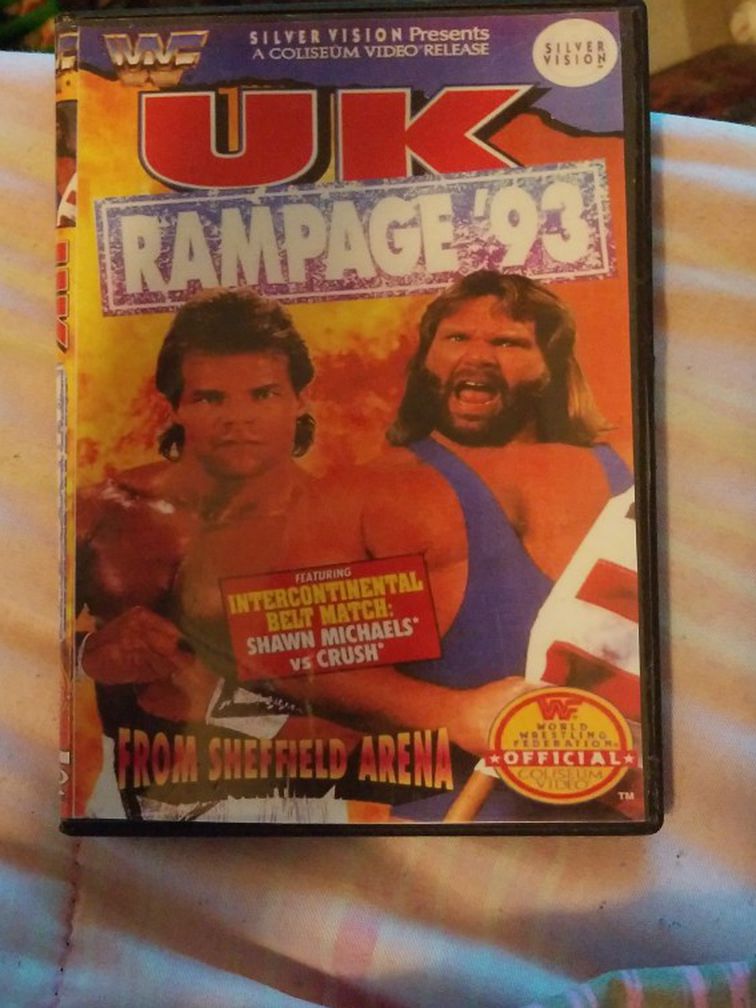 Wwf Uk Rampage 1993 Dvd